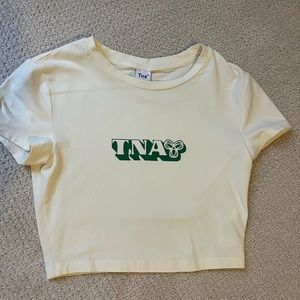 TNA aritzia crop top